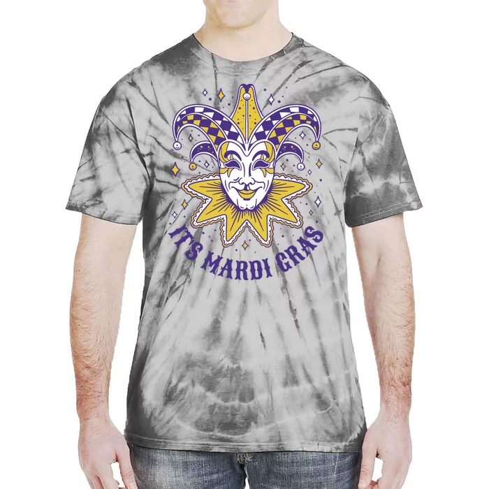 It's Mardi Gras Holiday Festival Tie-Dye T-Shirt