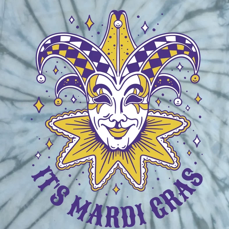 It's Mardi Gras Holiday Festival Tie-Dye T-Shirt