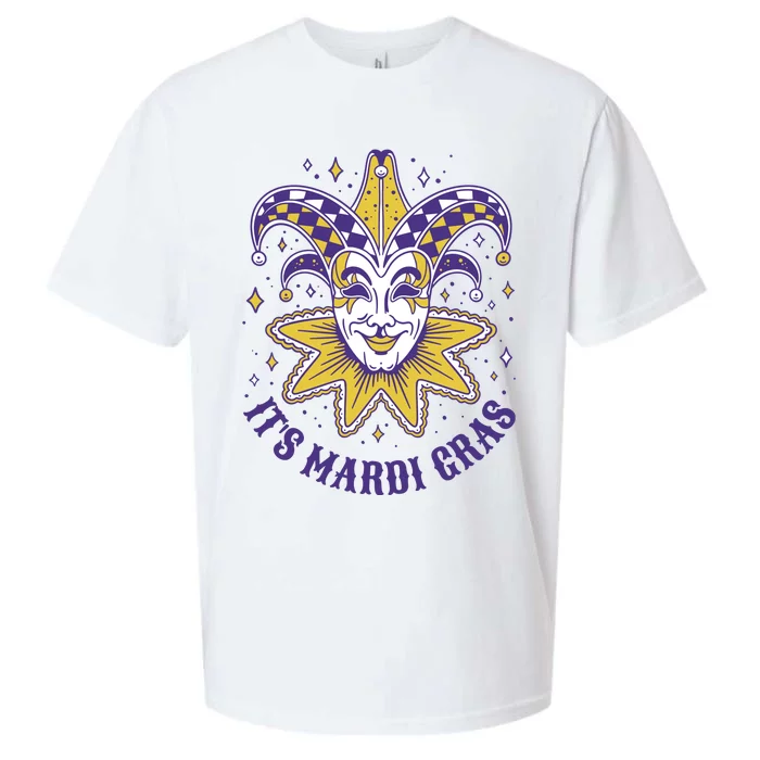 It's Mardi Gras Holiday Festival Sueded Cloud Jersey T-Shirt