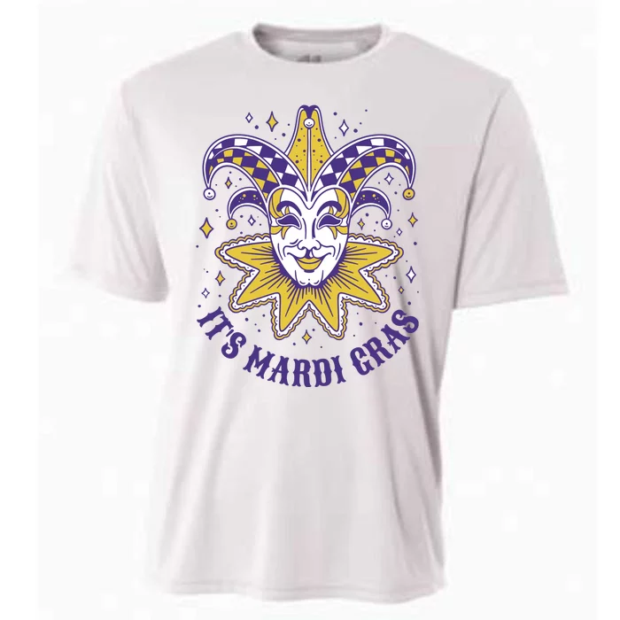 It's Mardi Gras Holiday Festival Cooling Performance Crew T-Shirt