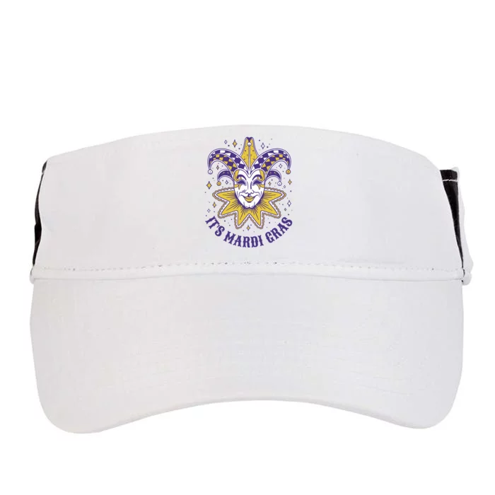 It's Mardi Gras Holiday Festival Adult Drive Performance Visor