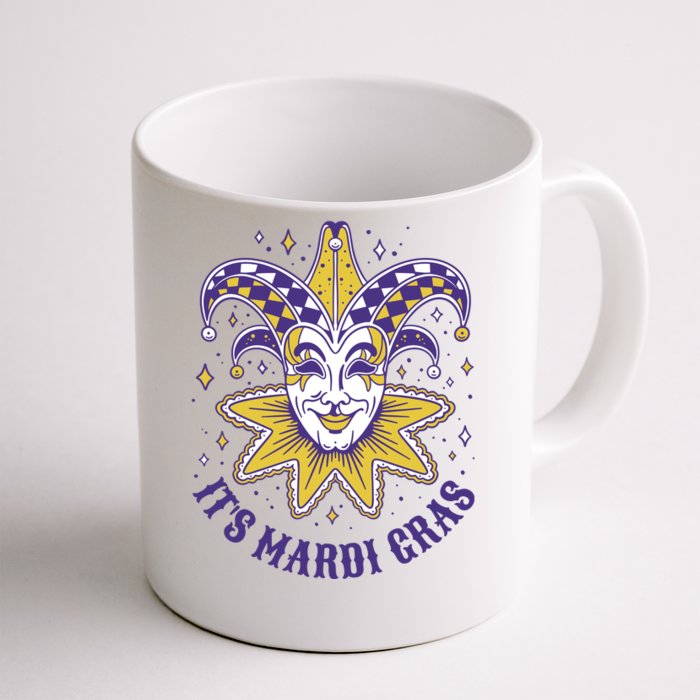 It's Mardi Gras Holiday Festival Front & Back Coffee Mug