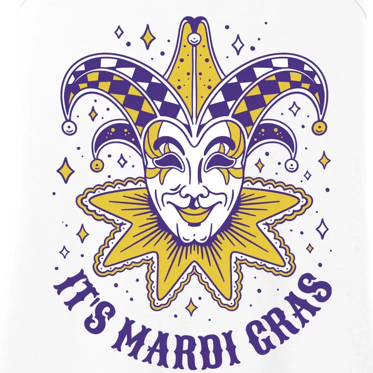 It's Mardi Gras Holiday Festival Ladies Essential Tank