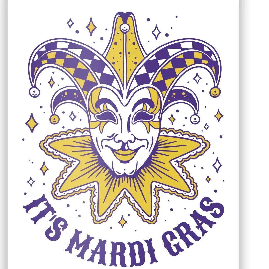 It's Mardi Gras Holiday Festival Poster