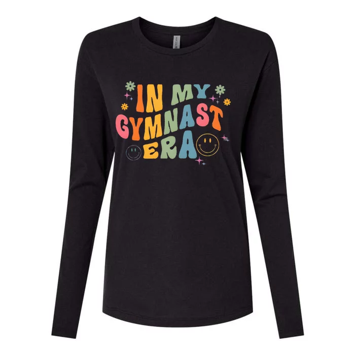 In My Gymnast Era Sports Gym Gymnastics Lover Gymnast Womens Cotton Relaxed Long Sleeve T-Shirt