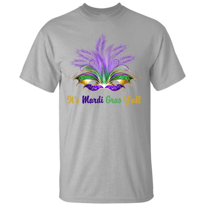 It's Mardi Gras Y'all Festive Party Tall T-Shirt