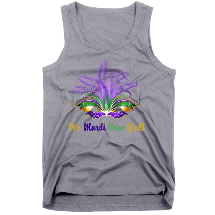 It's Mardi Gras Y'all Festive Party Tank Top