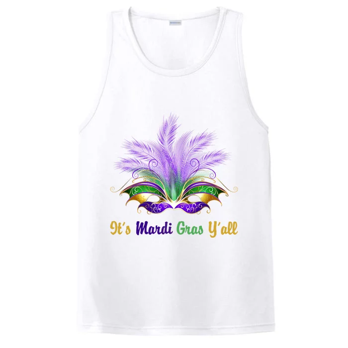 It's Mardi Gras Y'all Festive Party Performance Tank