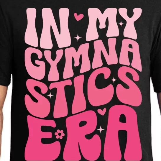 In My Gymnastics Era Groovy Gymnastics Birthday Gift Pajama Set