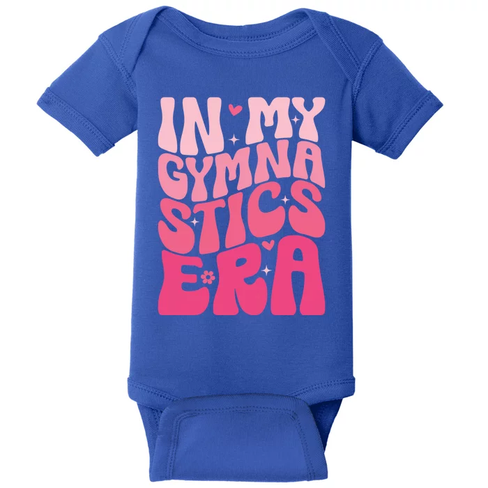 In My Gymnastics Era Groovy Gymnastics Birthday Gift Baby Bodysuit