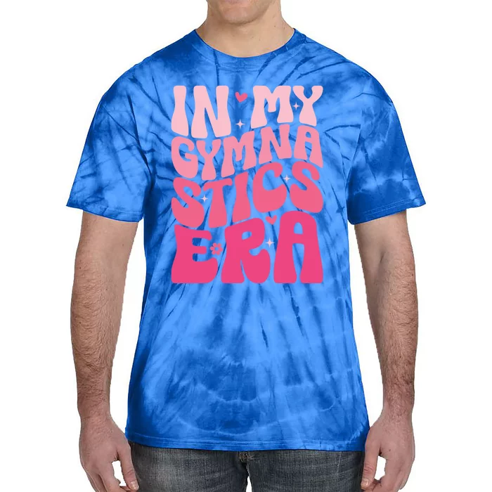 In My Gymnastics Era Groovy Gymnastics Birthday Gift Tie-Dye T-Shirt