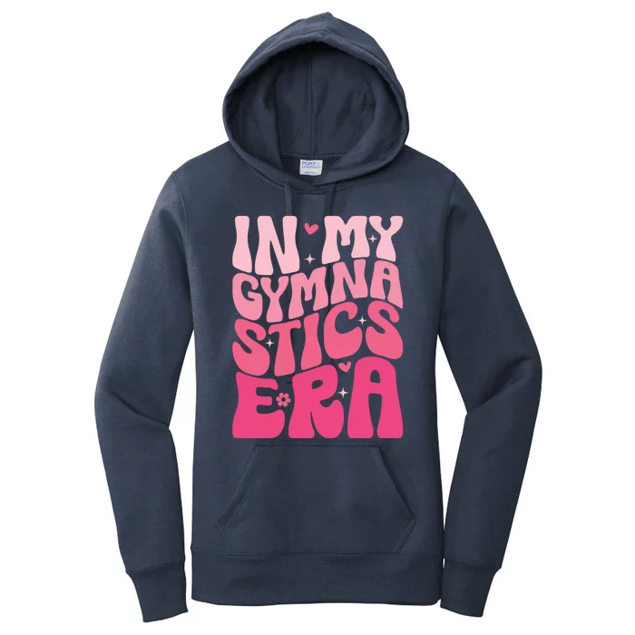 In My Gymnastics Era Groovy Gymnastics Birthday Gift Women's Pullover Hoodie