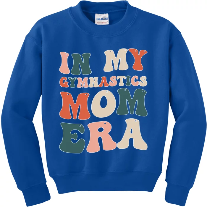 In My Gymnastics Mom Era Gift Kids Sweatshirt