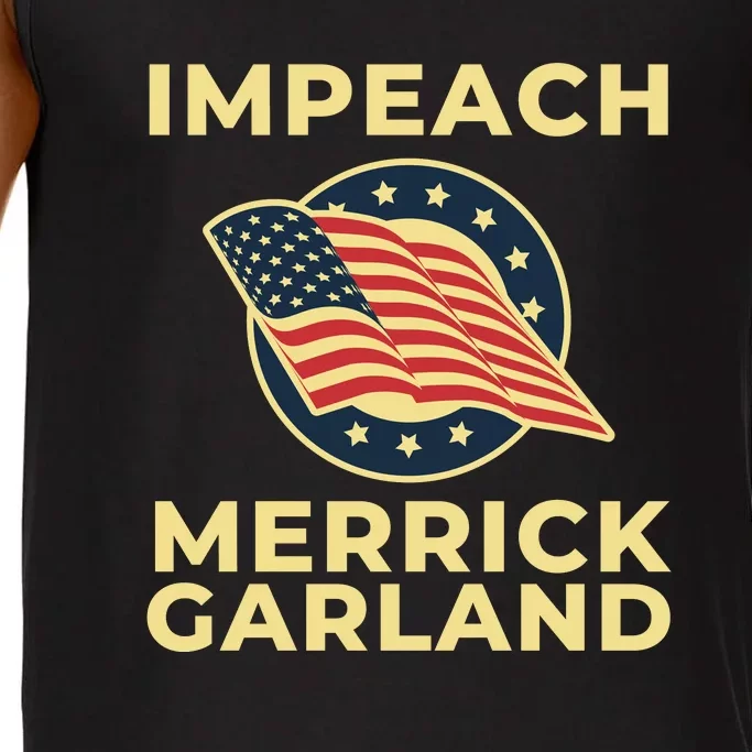 Impeach Merrick Garland Defund The FBI Conservative Comfort Colors® Tank Top