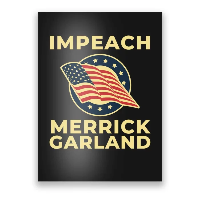 Impeach Merrick Garland Defund The FBI Conservative Poster