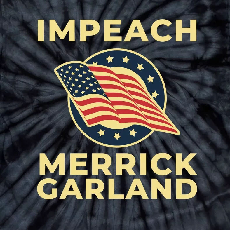 Impeach Merrick Garland Defund The FBI Conservative Tie-Dye T-Shirt