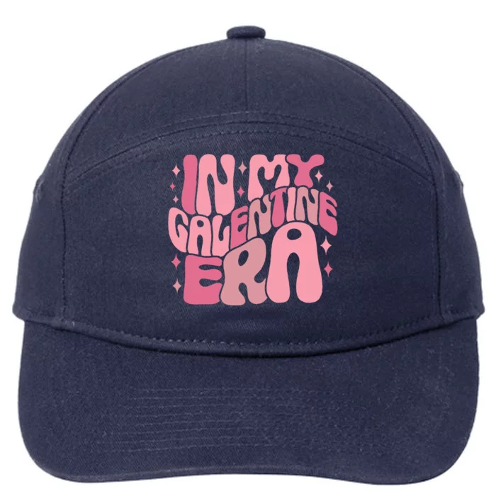 In My Galentine Era Funny GalentineS Day 7-Panel Snapback Hat