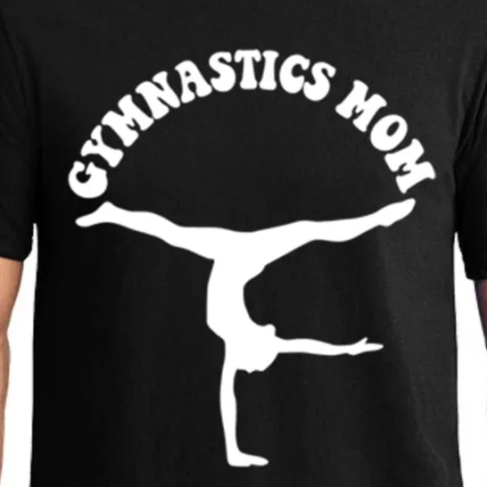 In My Gymnastics Mom Era Trendy Gymnastics Lover 2 Side Gift Pajama Set