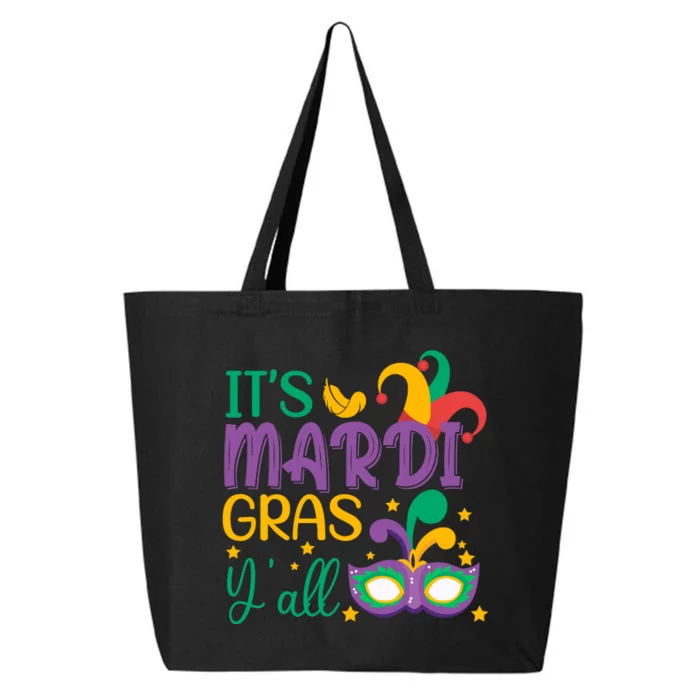 It's Mardi Gras Y'all Funny Mardi Gras Costume 25L Jumbo Tote