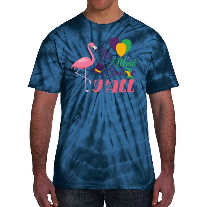 It's Mardi Gras Y'all Tie-Dye T-Shirt