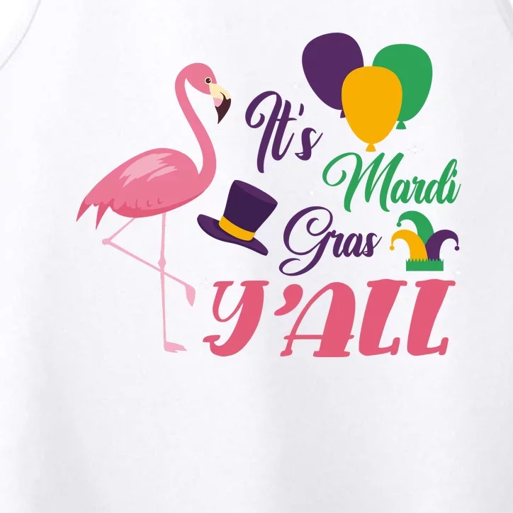 It's Mardi Gras Y'all Performance Tank