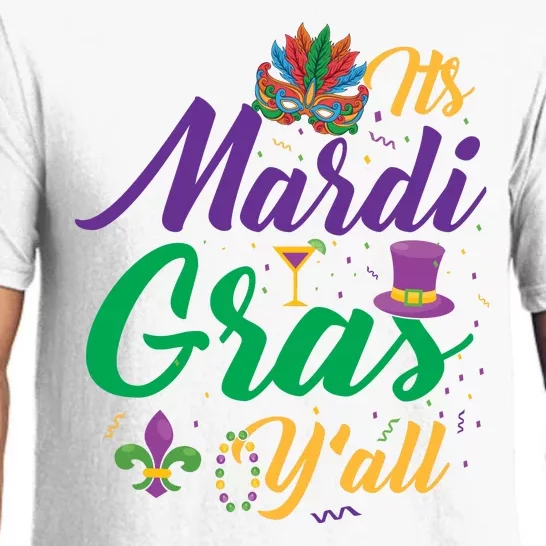 It's Mardi Gras Y'all Pajama Set