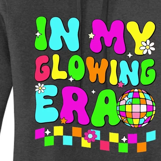 In My Glowing Era Tie Dye Bright Hello Summer Vacation Trips Women's Pullover Hoodie