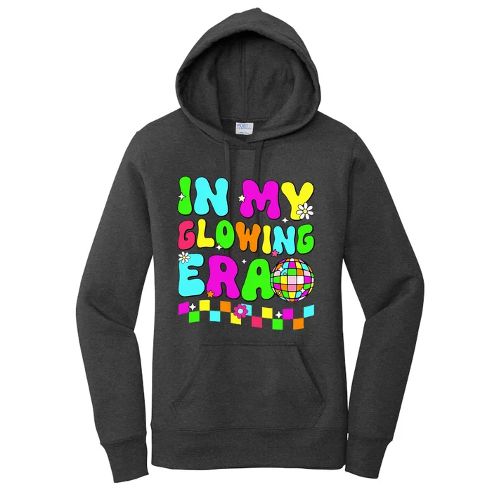 In My Glowing Era Tie Dye Bright Hello Summer Vacation Trips Women's Pullover Hoodie