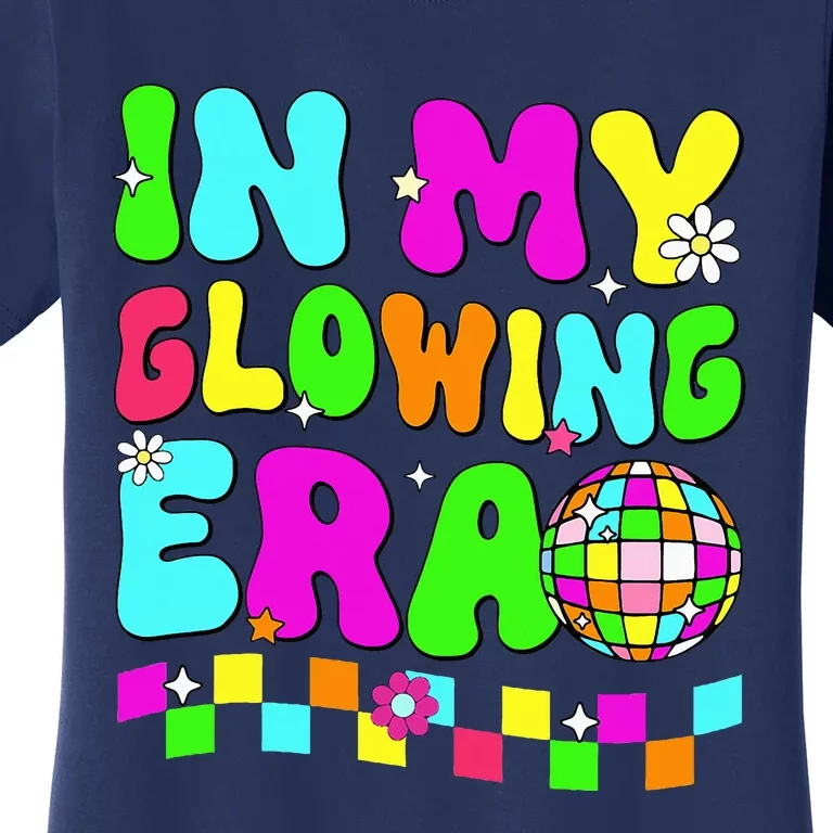 In My Glowing Era Tie Dye Bright Hello Summer Vacation Trips Women's T-Shirt