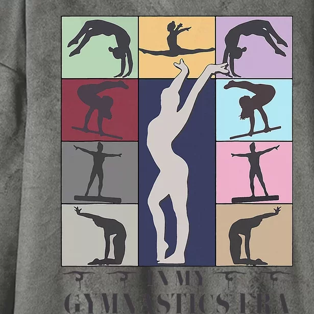 In My Gymnastics Era Gymnast Exercise Lovers Gymnastics Hooded Wearable Blanket