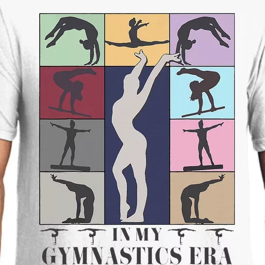 In My Gymnastics Era Gymnast Exercise Lovers Gymnastics Pajama Set