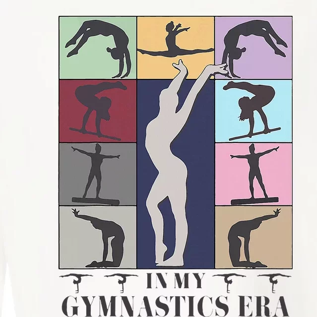 In My Gymnastics Era Gymnast Exercise Lovers Gymnastics Cropped Pullover Crew