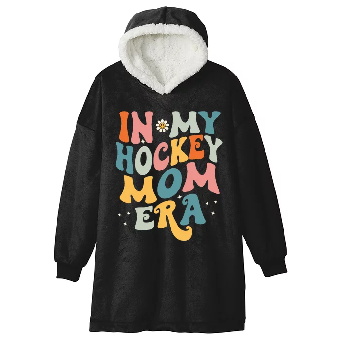 In My Hockey Mom Era Hooded Wearable Blanket