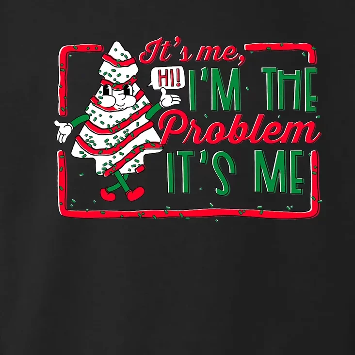 It's Me Hi I'm The Problem It's Me Christmas Tree Cake Toddler Hoodie