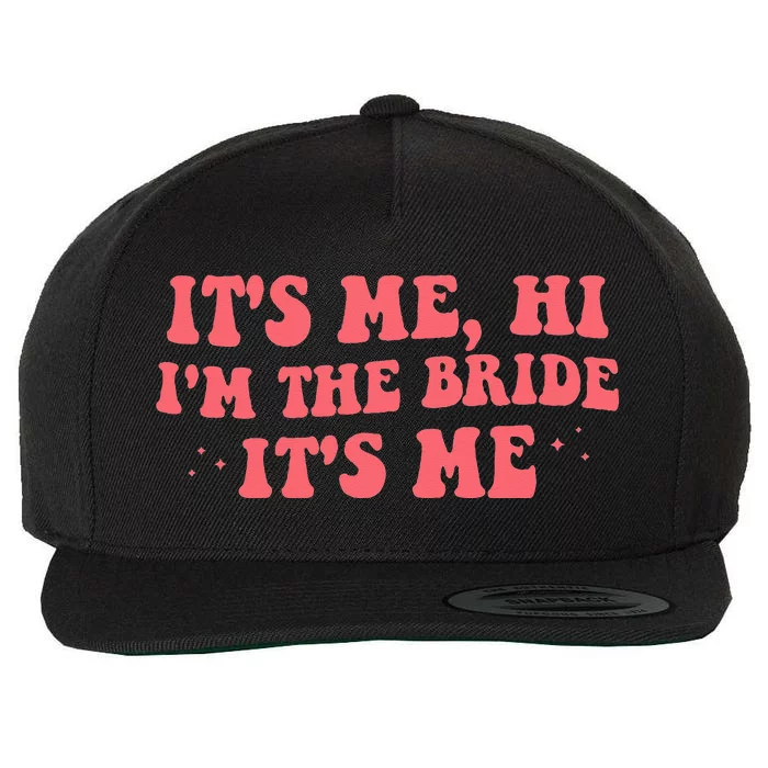 Its Me Hi Im The Bride Its Me Apparel Happy Valentine Wool Snapback Cap