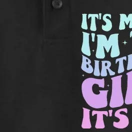 ItS Me Hi IM The Birthday Girl Its Me Birthday Party Women Dry Zone Grid Performance Polo