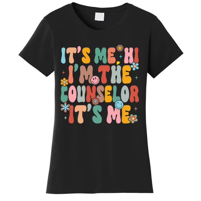 It's Me Hi I'm The Teacher Counselor  Back To School Women's T-Shirt