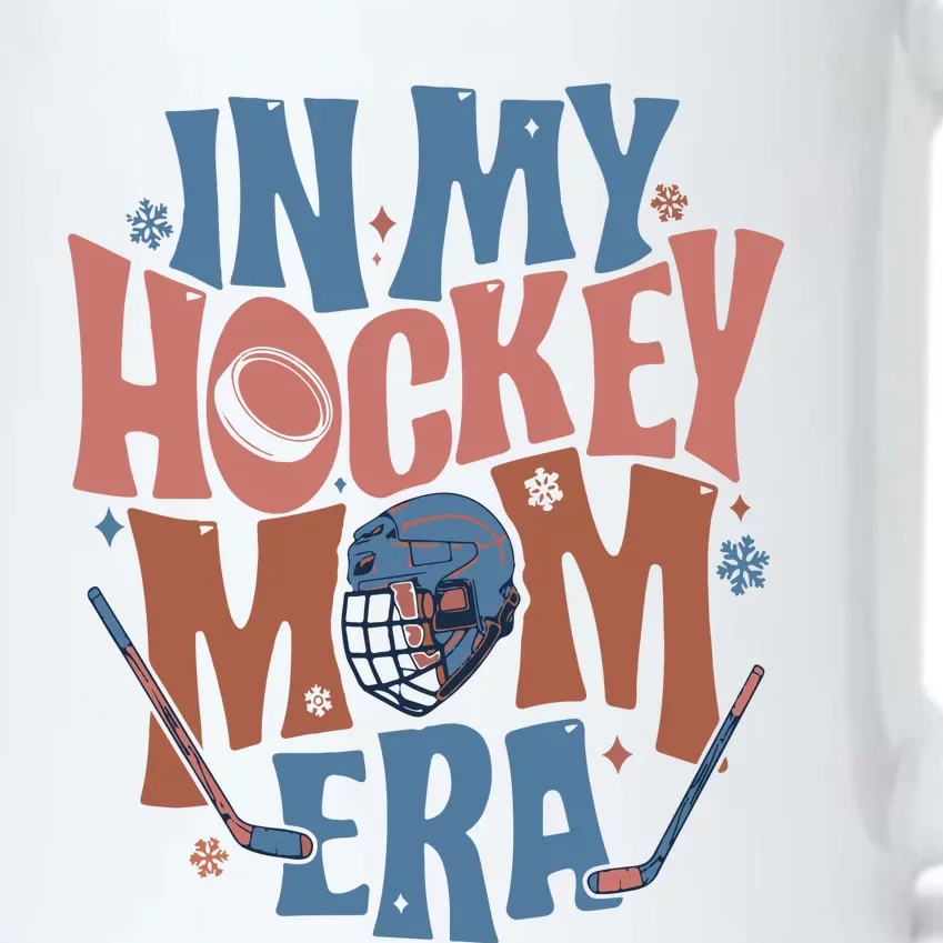 In My Hockey Mom Era Hockey Mom Black Color Changing Mug