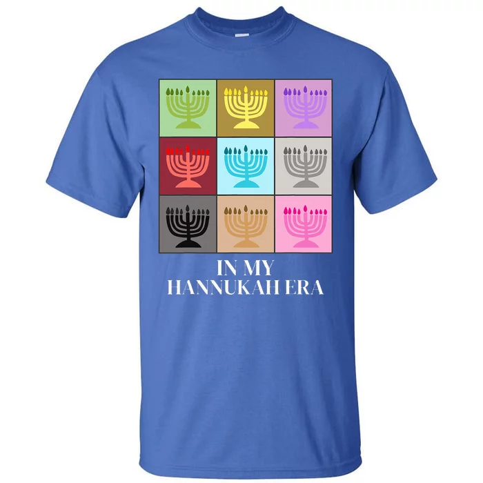 In My Hanukkah Era Ugly Jewish Xmas Funny Christmas Hanukkah Tall T-Shirt