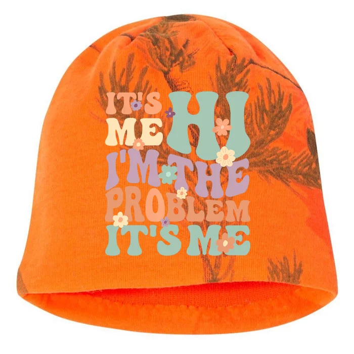 Its Me Hi I'm The Problem Its Me Kati - Camo Knit Beanie