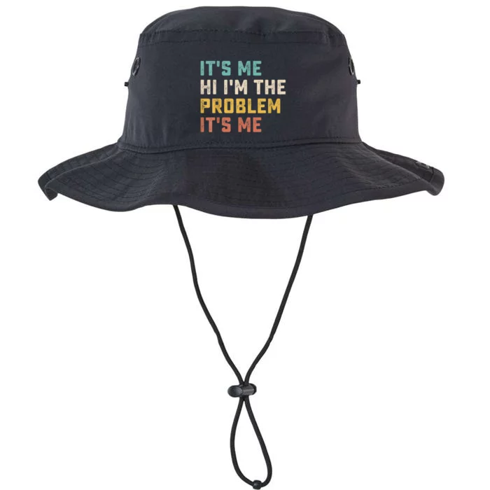 It's Me Hi I'm The Dad It's Me Funny For Father's Day Legacy Cool Fit Booney Bucket Hat