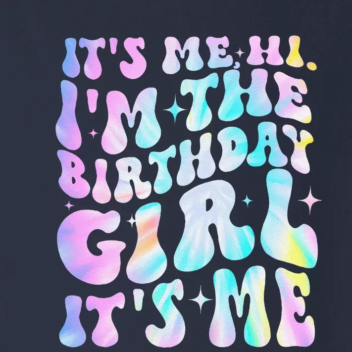 ItS Me Hi IM Birthday Girl ItS Me Groovy Toddler Long Sleeve Shirt