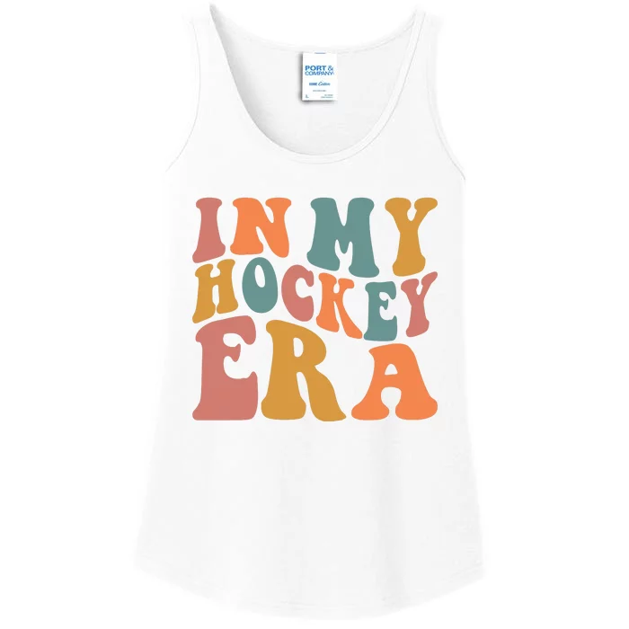 In My Hockey Era Ladies Essential Tank