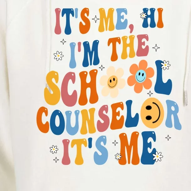 Its Me Hi Im The School Counselor Back To School Womens Funnel Neck Pullover Hood