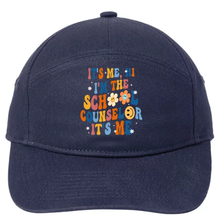 Its Me Hi Im The School Counselor Back To School 7-Panel Snapback Hat