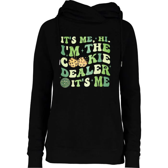 Its Me Hi Im The Cookie Dealer Scout Troop Scouting Womens Funnel Neck Pullover Hood