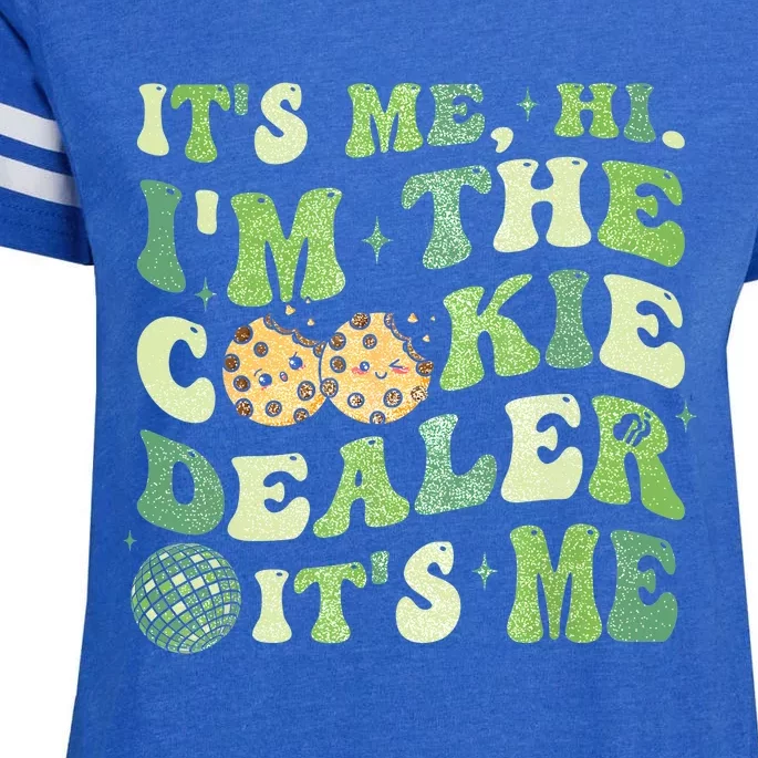 Its Me Hi Im The Cookie Dealer Scout Troop Scouting Enza Ladies Jersey Football T-Shirt