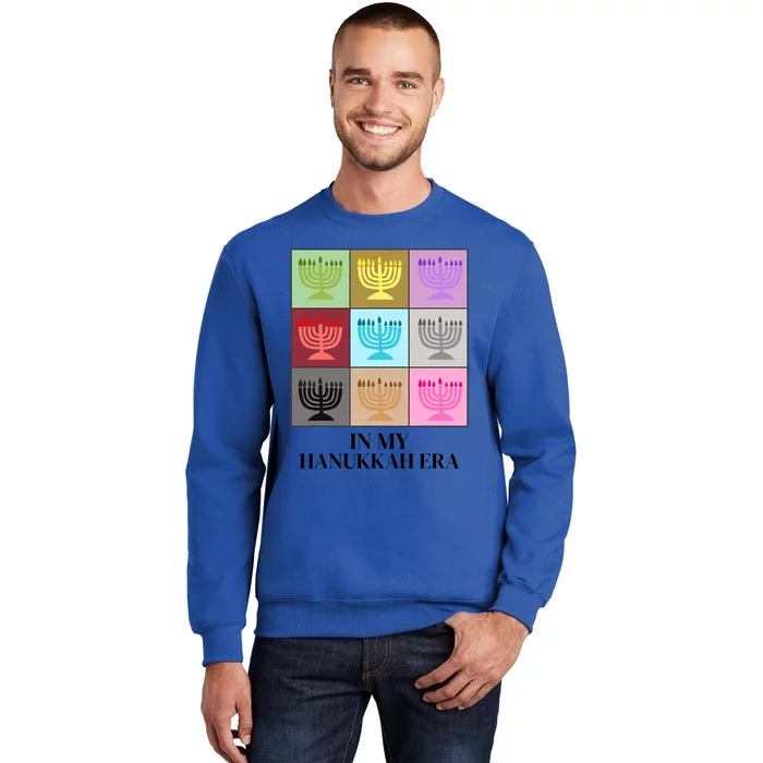 In My Hanukkah Era Ugly Jewish Xmas Funny Christmas Hanukkah Tall Sweatshirt