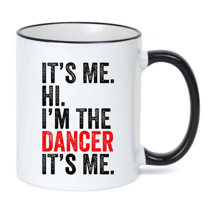 ItS Me Hi IM The Dancer ItS Me Retro Black Color Changing Mug