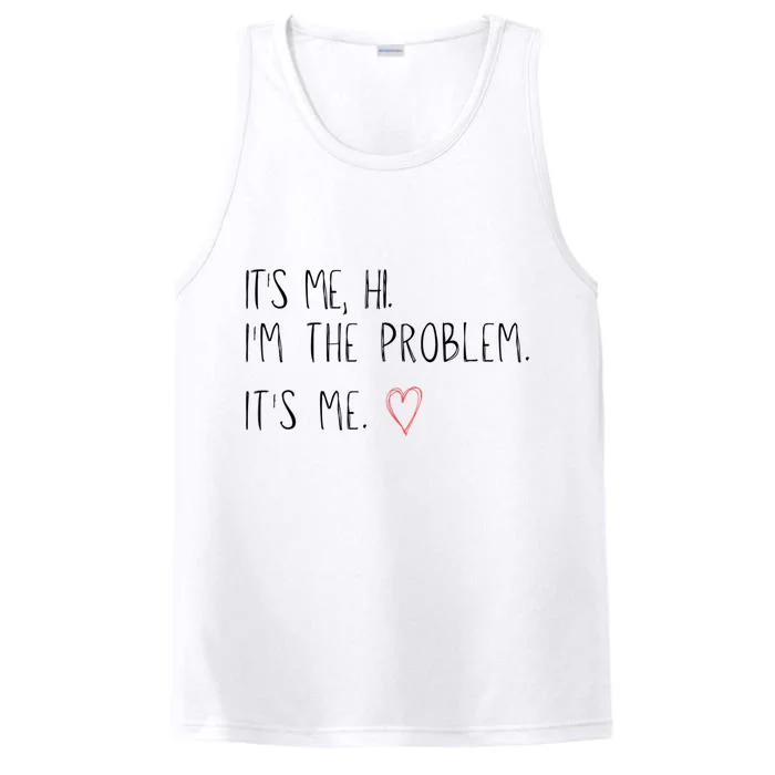 It's Me, Hi, I'm The Problem Performance Tank